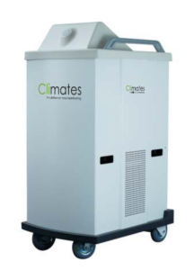 Desinficering med Climates DX1 robotteknologi